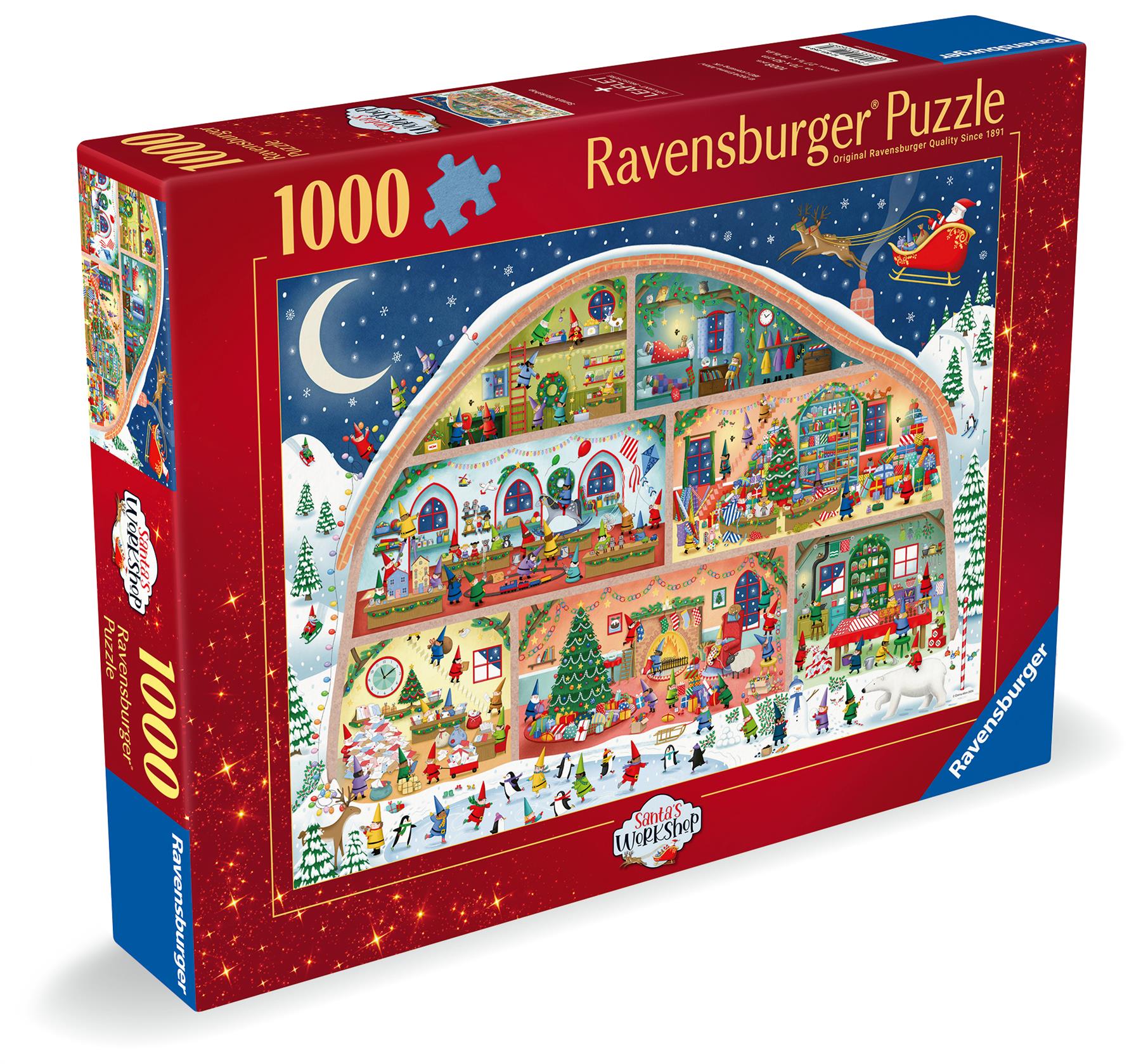 Santas Workshop 1000 Piece Jigsaw Puzzle All Jigsaw Puzzles