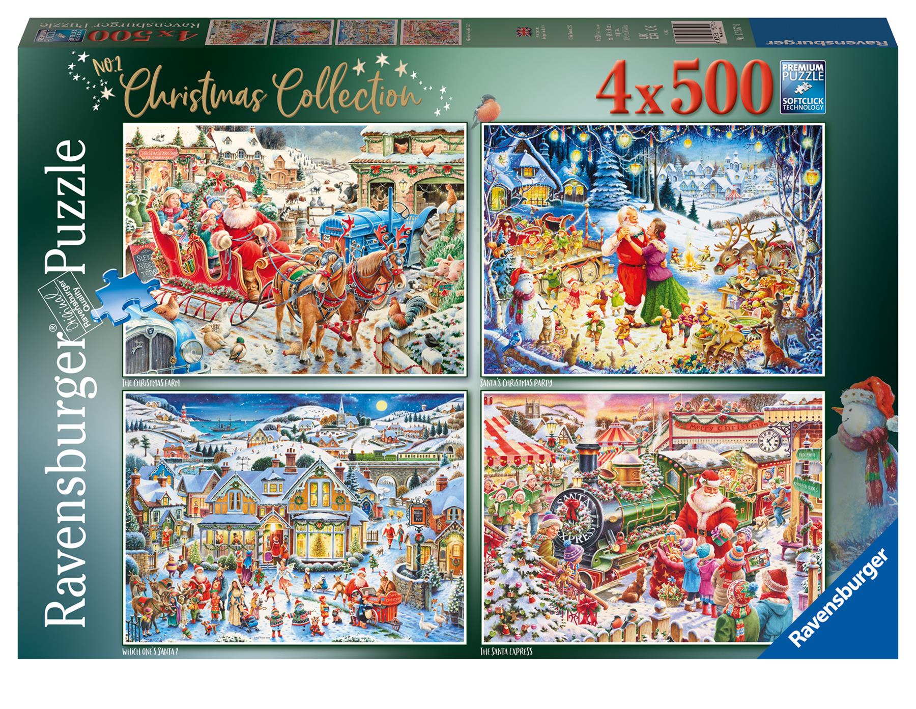 Ravensburger Almost Done Christmas Jigsaw Puzzle, 1000 Pieces
