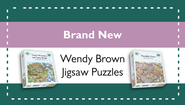 Wonderful New Wendy Brown Jigsaw Puzzles!