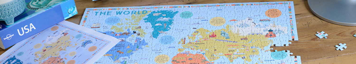 UK and World Map Jigsaw Puzzles