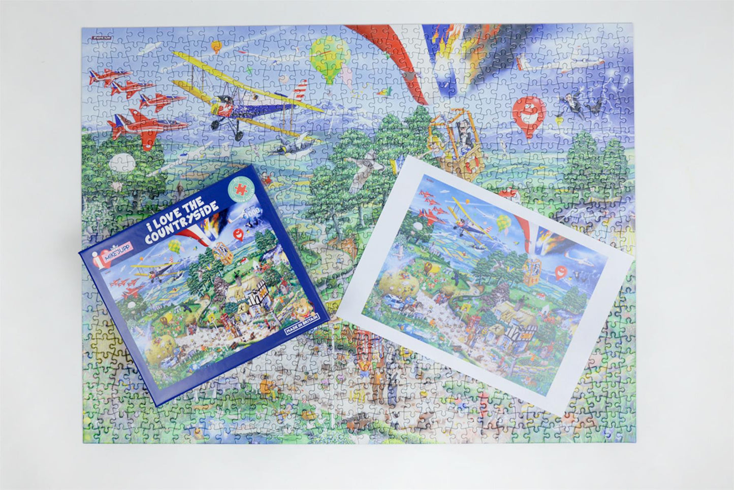 Mike Jupp I Love the Countryside 1000 Piece Jigsaw Puzzle