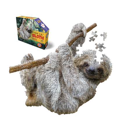 I am Sloth 100 Piece Shaped Jigsaw Puzzle