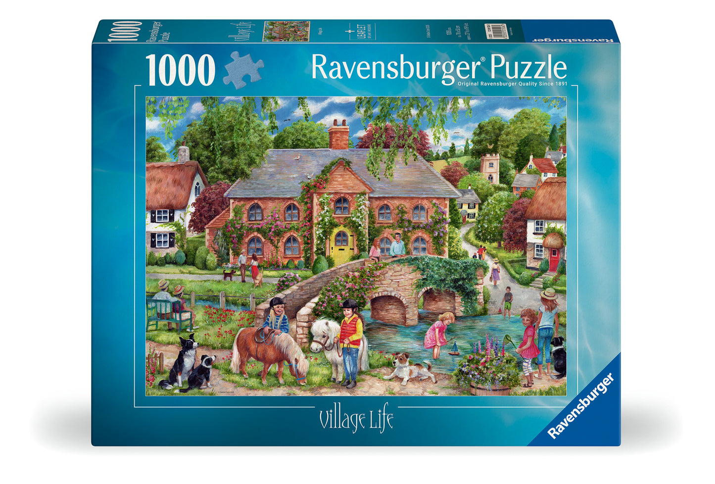 Village Life 1000 Piece Jigsaw Puzzle