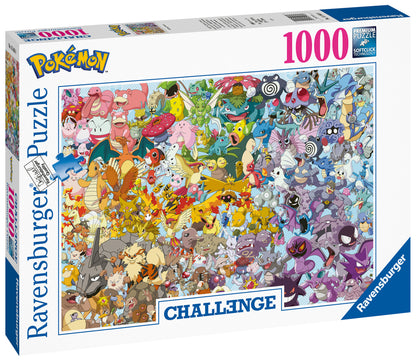 Challenge Pokemon 1000 Piece Jigsaw Puzzle