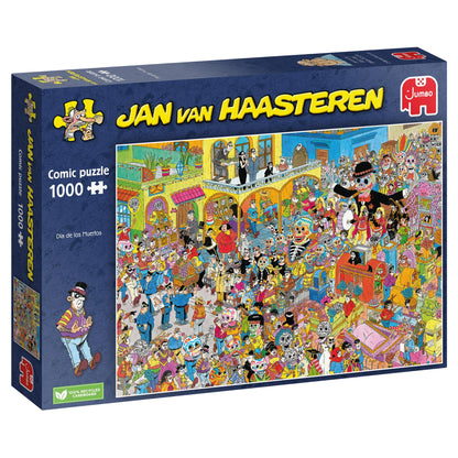 Jan Van Haasteren's Dia de los Muertos (Day of the Dead) 1000 piece jigsaw puzzle