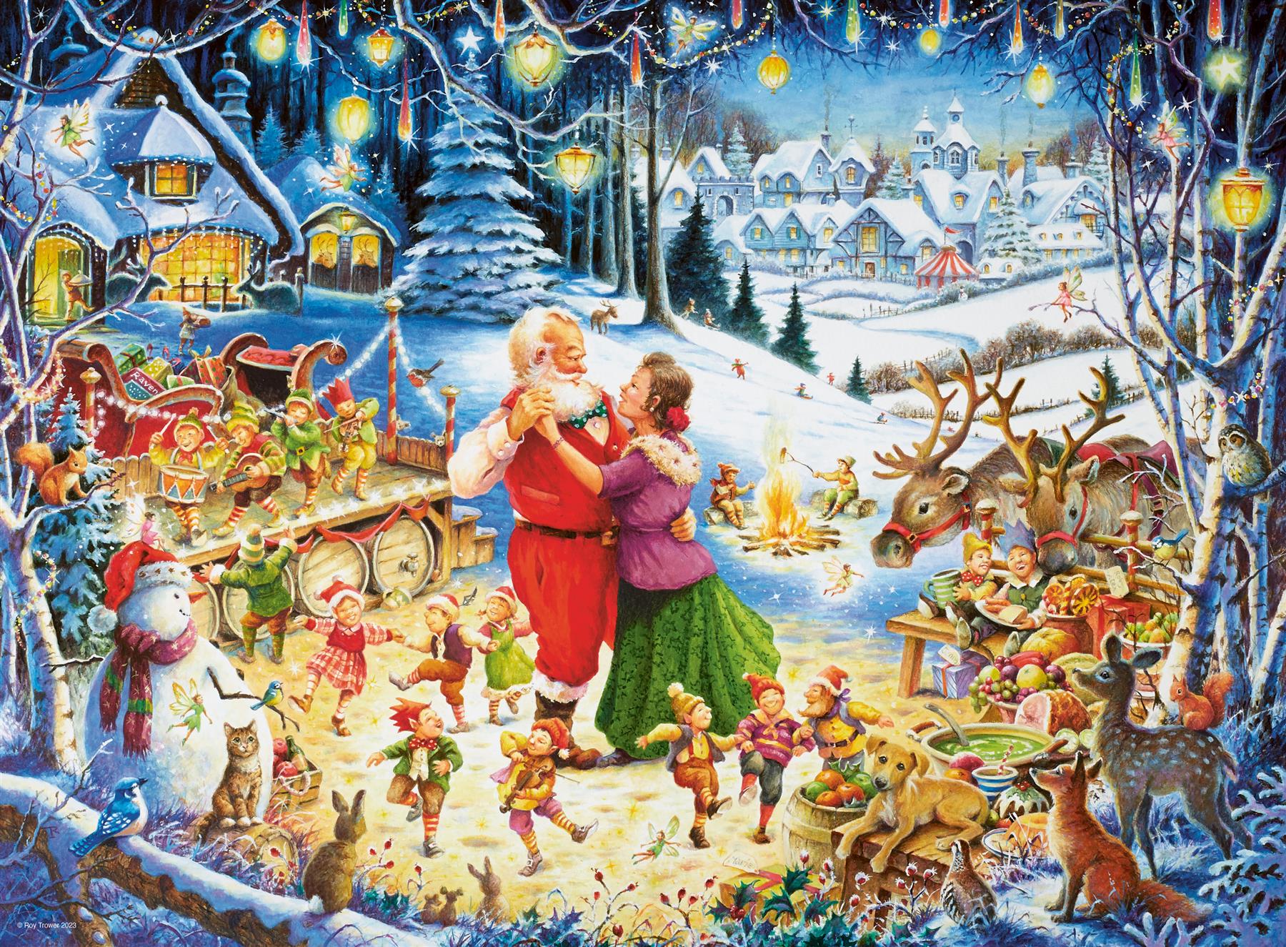 Ravensburger Disney Christmas All Aboard 1000 Piece Puzzle – The