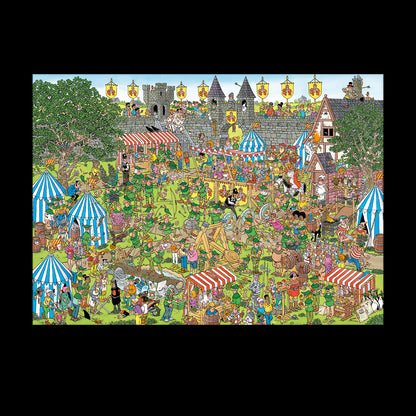 Jan Van Haasteren Robin Hood Festival 1500 Piece Jigsaw Puzzle