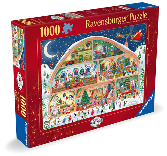 Santa's Workshop 1000 Piece Jigsaw Puzzle