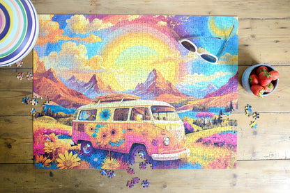 Take a Hippy "Trip" 1000 Piece Jigsaw Puzzle