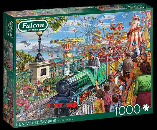 Falcon De Luxe Fun at the Seaside 1000 Piece Jigsaw Puzzle