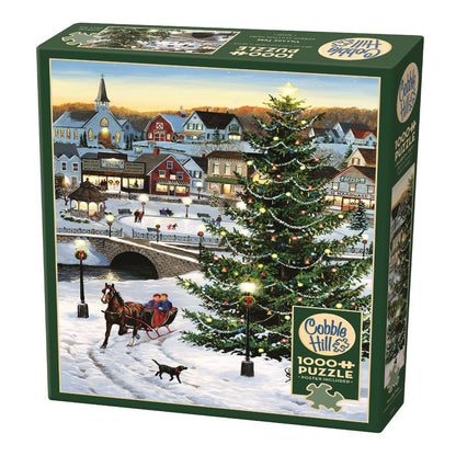 Village Tree 1000 Piece Jigsaw Puzzle