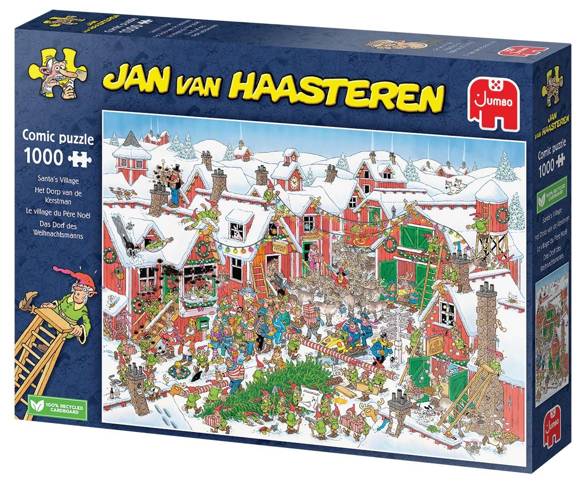 Jan Van Haasteren Santa's Village 1000 Piece Jigsaw Puzzle