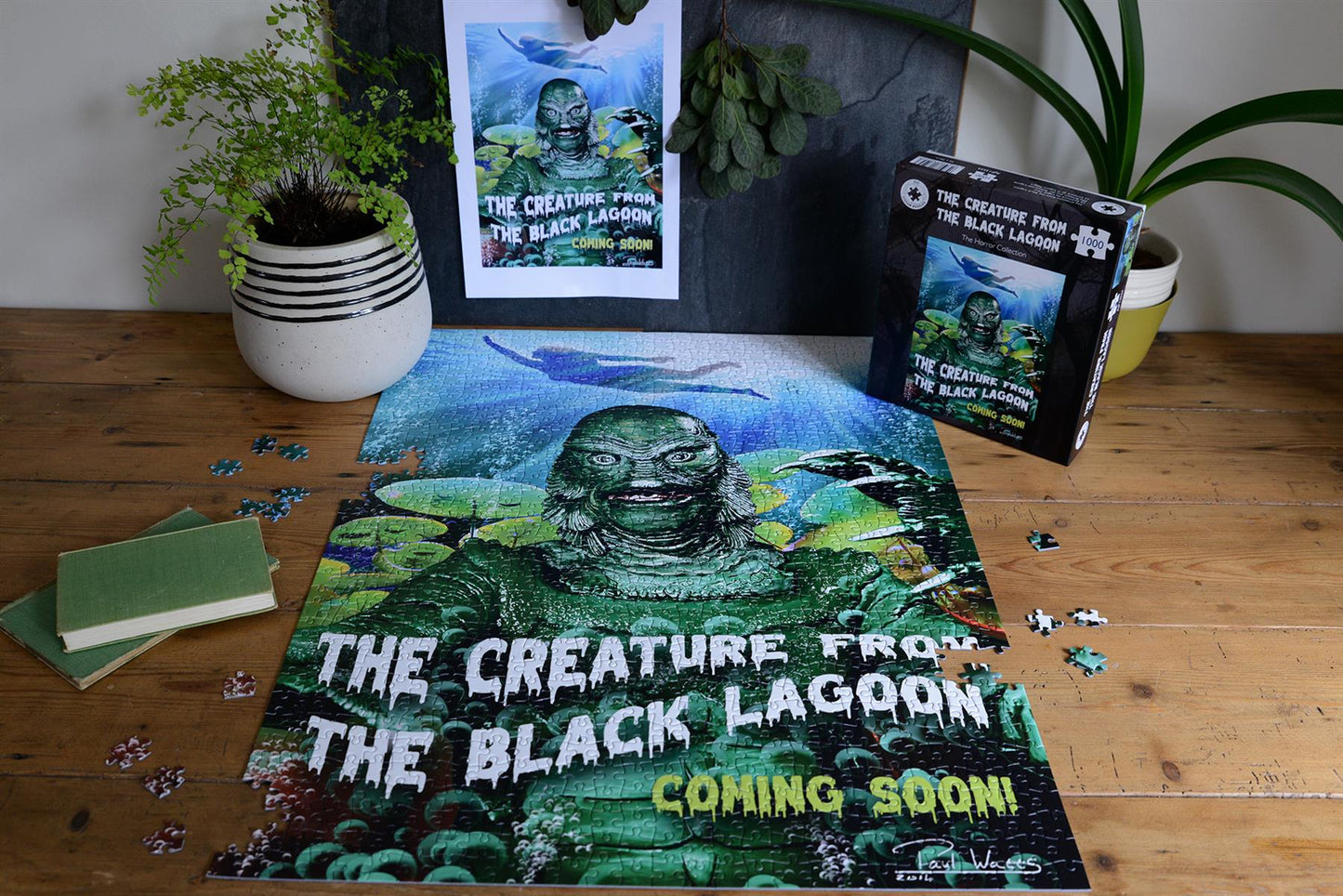 Creature from the Black Lagoon 1000 Piece Jigsaw Puzzle