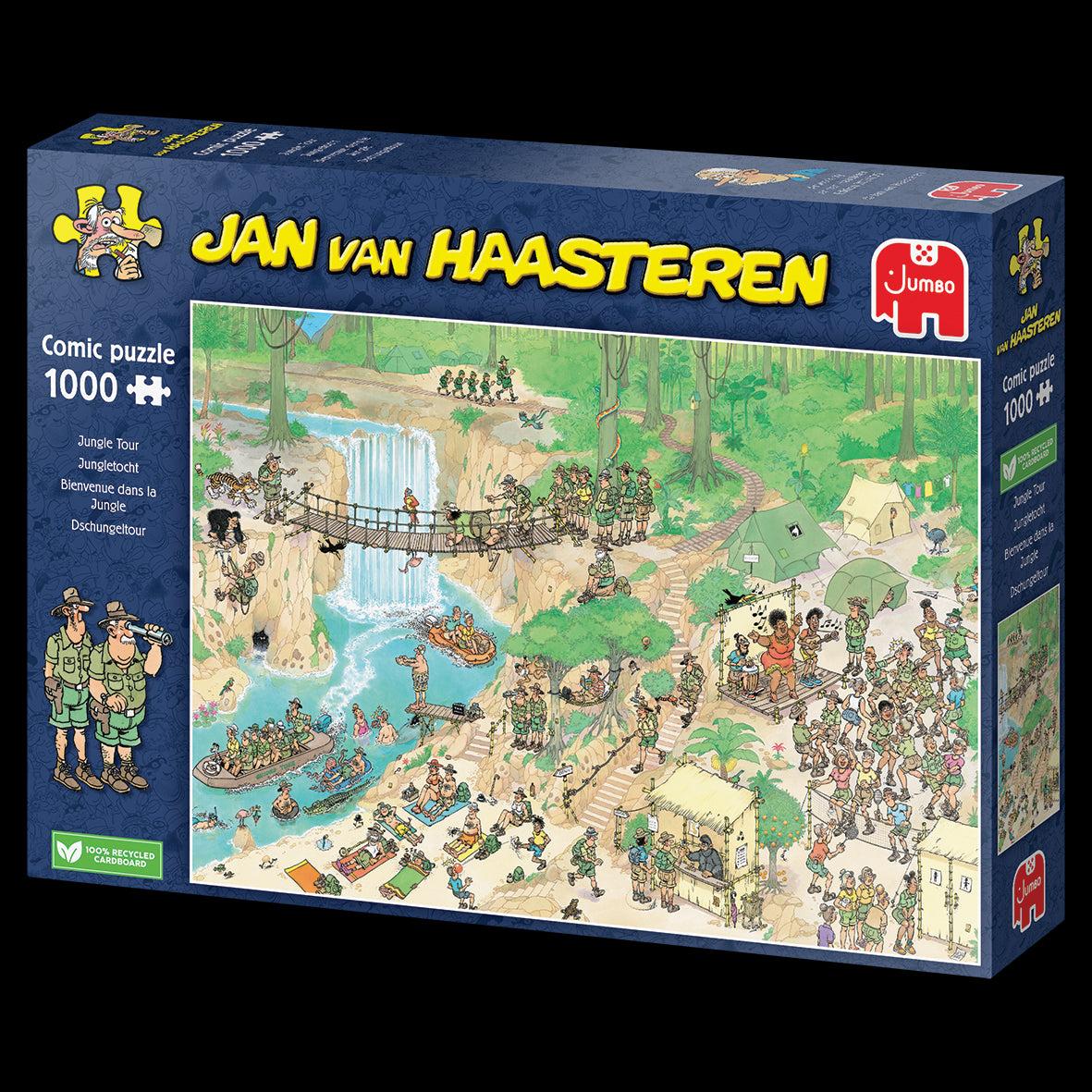 PRE-ORDER Jan Van Haasteren's Jungle Tours 1000 Piece Jigsaw Puzzle ...