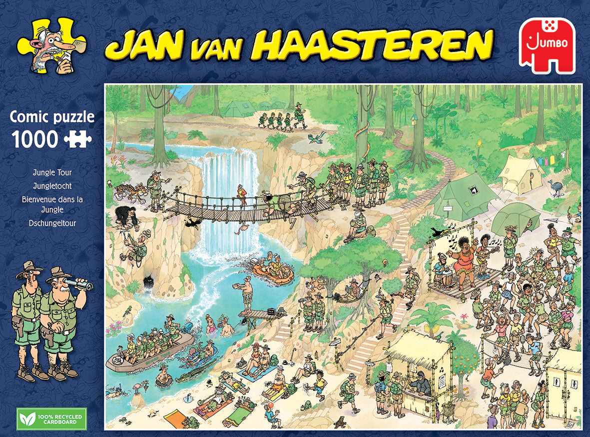 PRE-ORDER Jan Van Haasteren's Jungle Tours 1000 Piece Jigsaw Puzzle ...