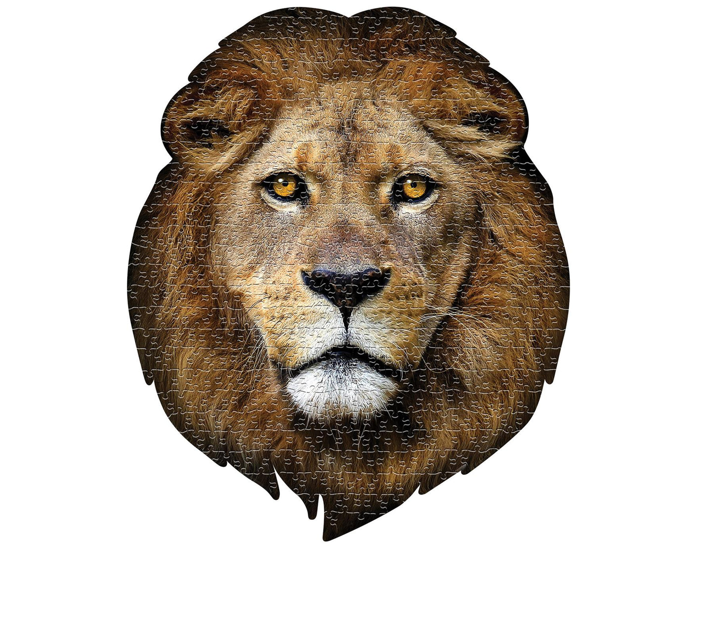 I am Lion 550 Piece Shaped Jigsaw Puzzle