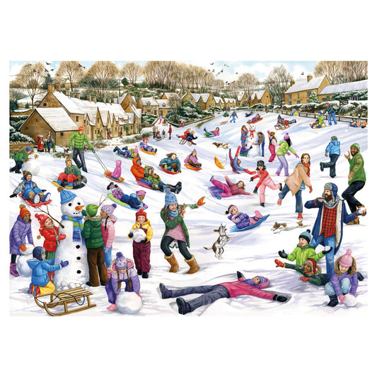 Snow Day 1000 Piece Jigsaw Puzzle