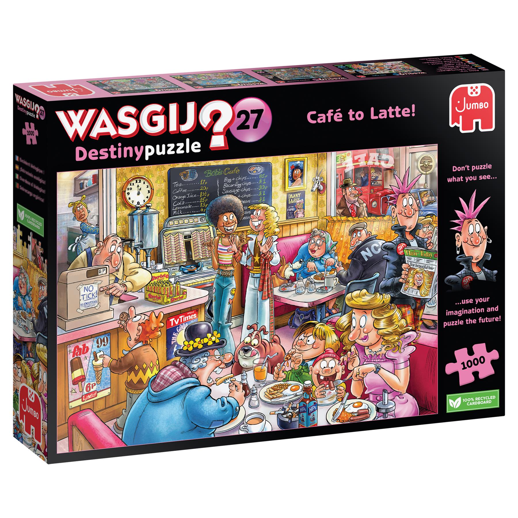 Wasgij Destiny 27 Cafe To Latte 1000 Piece Jigsaw Puzzle – AJP UK