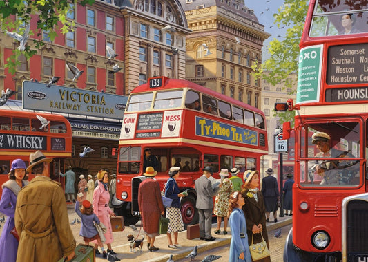 Falcon De Luxe Victoria Station 1000 Piece Jigsaw Puzzle