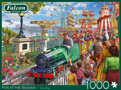 Falcon De Luxe Fun at the Seaside 1000 Piece Jigsaw Puzzle