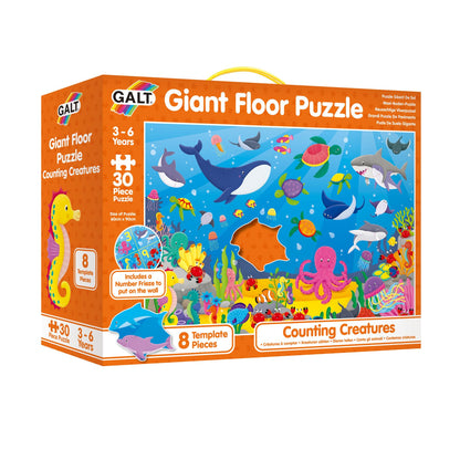 Counting Creatures 30 Piece Giant Floor Puzzle