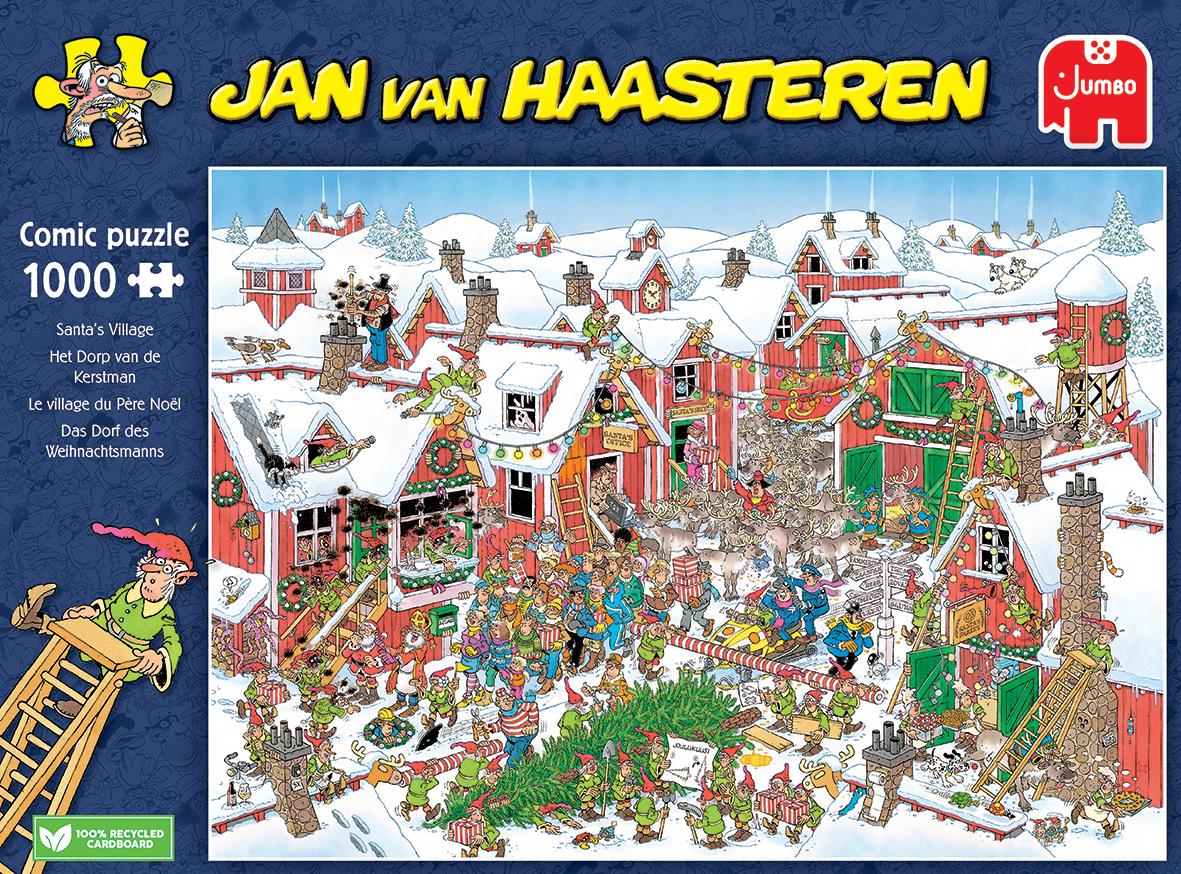 Jan Van Haasteren Santa's Village 1000 Piece Jigsaw Puzzle