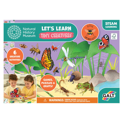 Natural History Museum Let's Learn Tiny Creatures Activity Pack