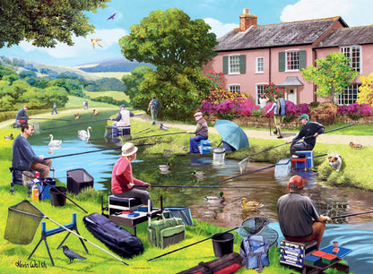 Happy Days No.7 Favourite Past times 4 x 500 Piece Jigsaw Puzzle