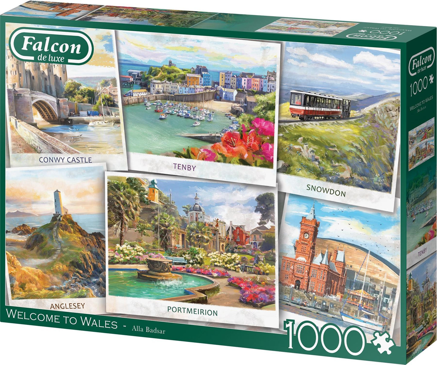 Welcome to Wales 1000 Piece Jigsaw Puzzle