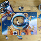 Teddy In Space 100 Piece Wooden Jigsaw Puzzle