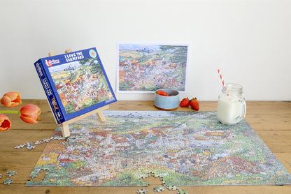 Mike Jupp I Love the Farmyard 1000 Piece Jigsaw Puzzle