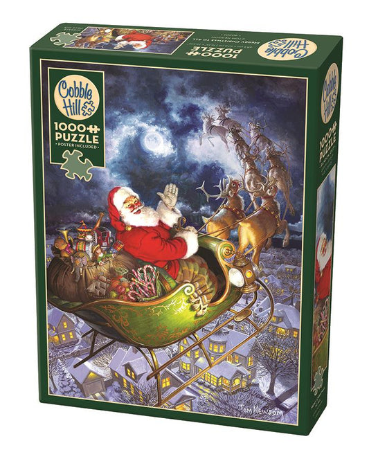 Merry Christmas To All 1000 Piece Jigsaw Puzzle
