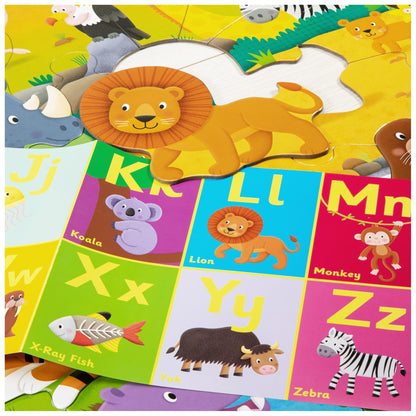 Alphabet Animals 30 Piece Giant Floor Puzzle