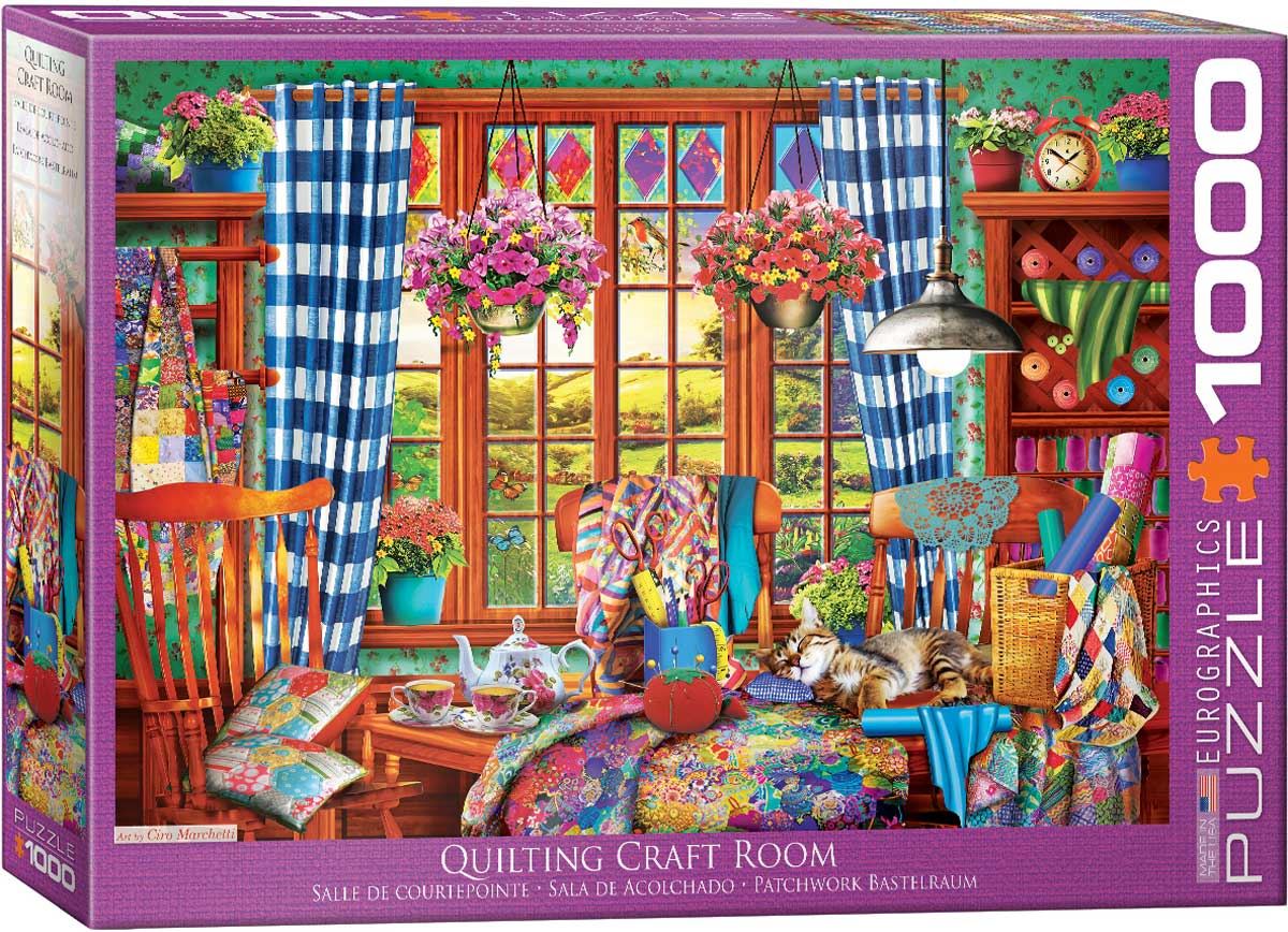 The Quilting Craft Room 1000 Piece Jigsaw Puzzle