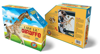 I am Giraffe 100 Piece Shaped  Jigsaw Puzzle