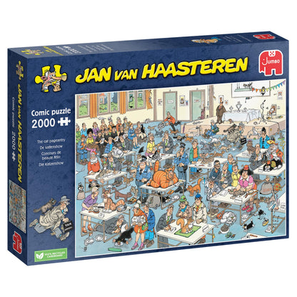 Jan Van Haasteren's The Cat Pageantry 2000 Piece Jigsaw Puzzle