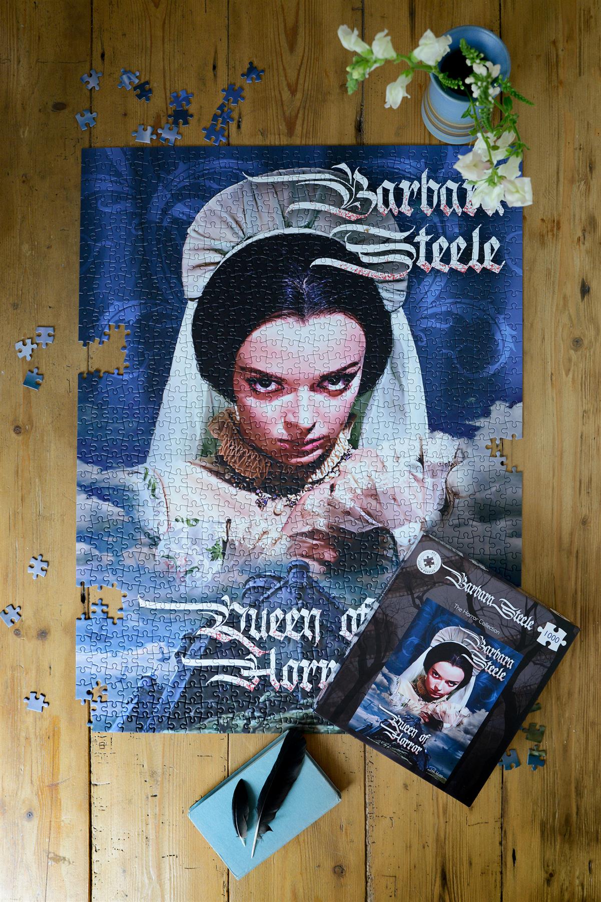 Barbara Steele Queen of Horror 1000 Piece Jigsaw Puzzle