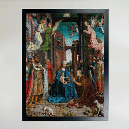 The Adoration of the Kings - National Gallery 1000 Piece Jigsaw Puzzle