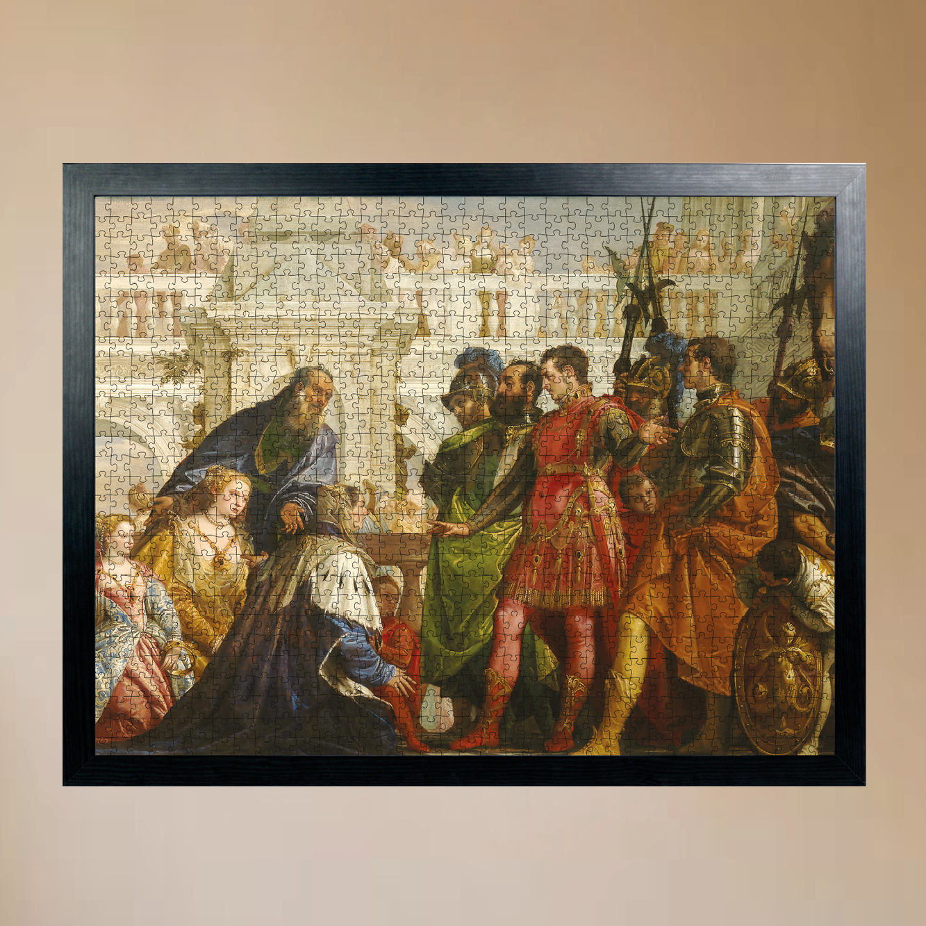 The Family of Darius before Alexander - National Gallery 1000 Piece Jigsaw Puzzle