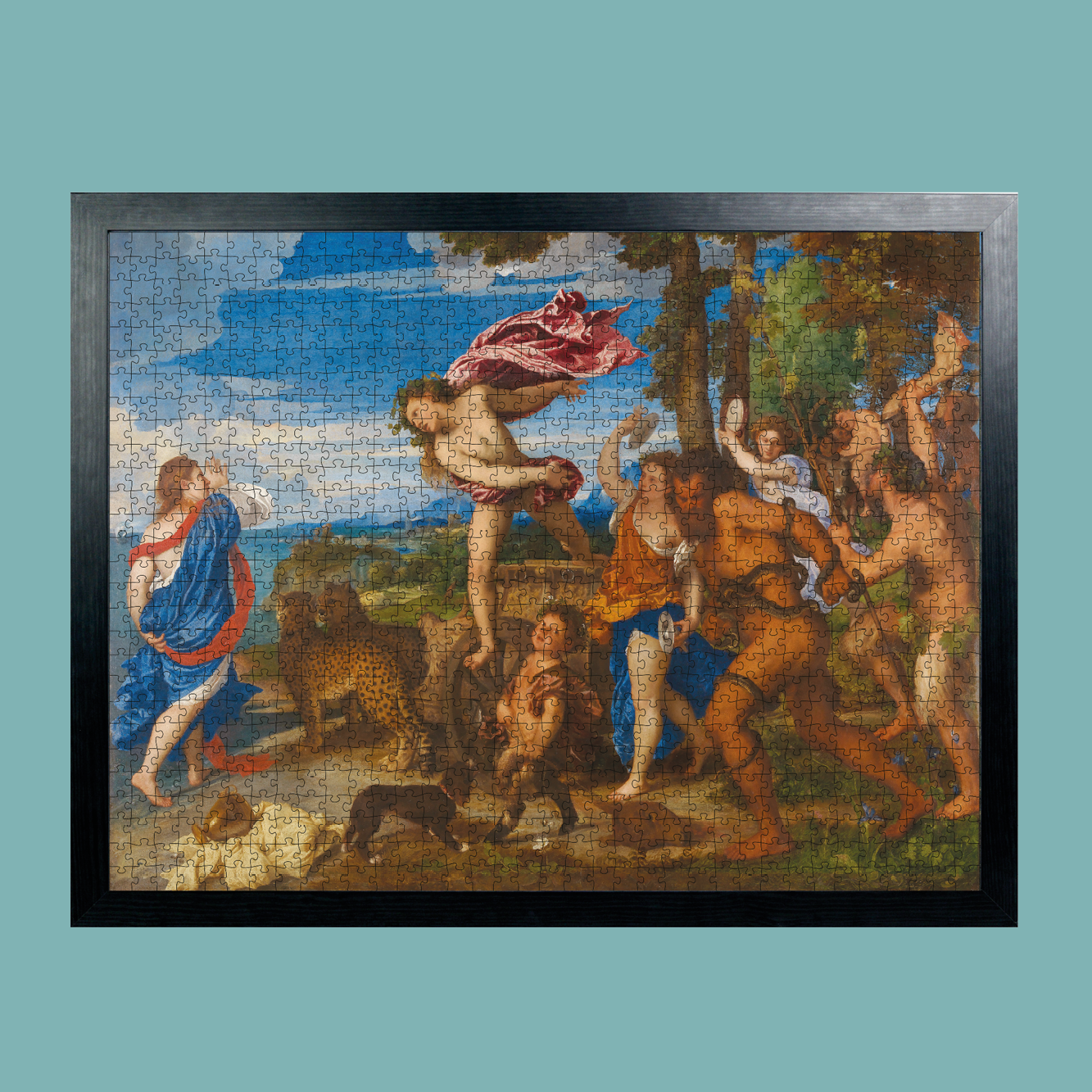 Bacchus and Ariadne - National Gallery 1000 Piece Jigsaw Puzzle