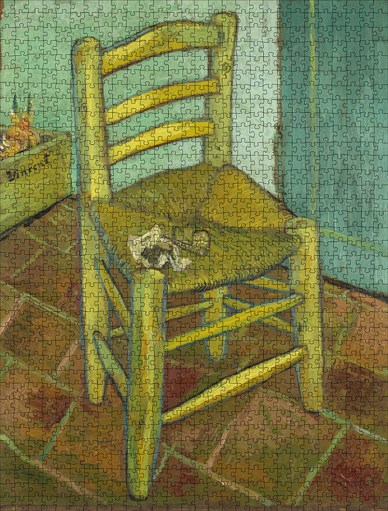 Van Gogh's Chair - National Gallery 1000 Piece Jigsaw Puzzle