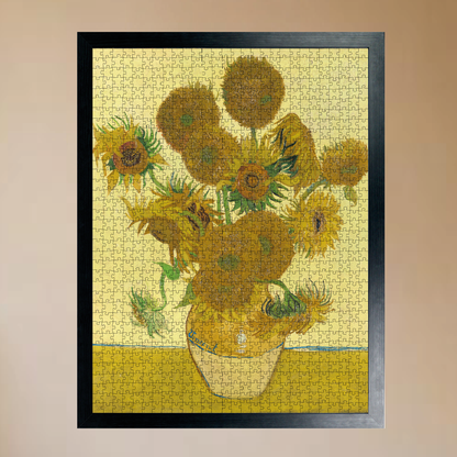 Sunflowers - National Gallery 1000 Piece Jigsaw Puzzle