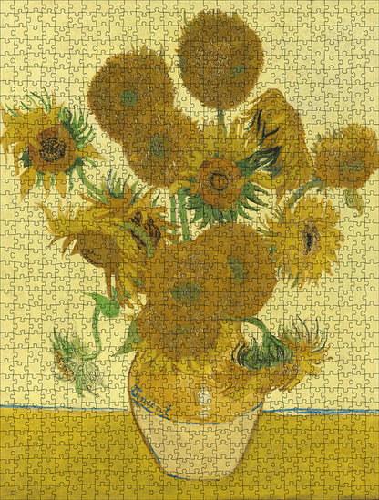 Sunflowers - National Gallery 1000 Piece Jigsaw Puzzle