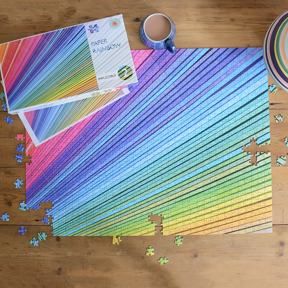 Paper Rainbow - Impuzzible No.2 - Impuzzible 1000 piece