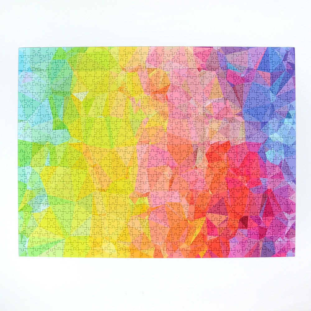 Crinkle Rainbow - Impuzzible No.4 - Impuzzible Jigsaw Puzzle