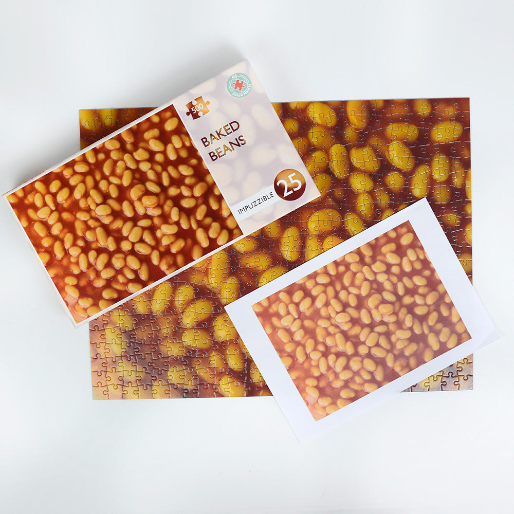 Baked Beans  - Impuzzible No.25 - 1000 or 500 Piece Jigsaw Puzzle