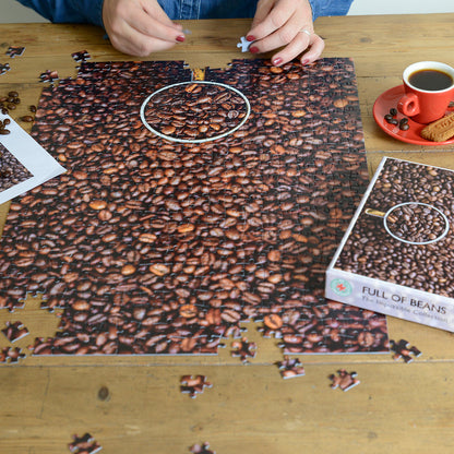 Full of Beans - Impuzzible No.13 -  1000 or 500 Piece Jigsaw Puzzle