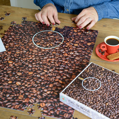 Full of Beans - Impuzzible No.13 -  1000 or 500 Piece Jigsaw Puzzle