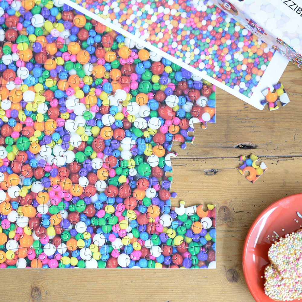 Candy Balls  - Impuzzible No.8 - 1000 or 500 Piece Jigsaw puzzle