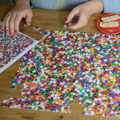 Candy Balls  - Impuzzible No.8 - 1000 or 500 Piece Jigsaw puzzle